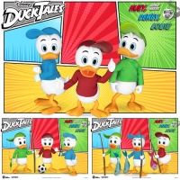 Фигурки Dynamic 8-ction Heroes Figures DuckTales DAH-069 Huey Dewey Louie 3-Pack