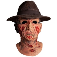 Маска Фредди Крюгер Springwood Slasher Deluxe Freddy Mask w/ Hat